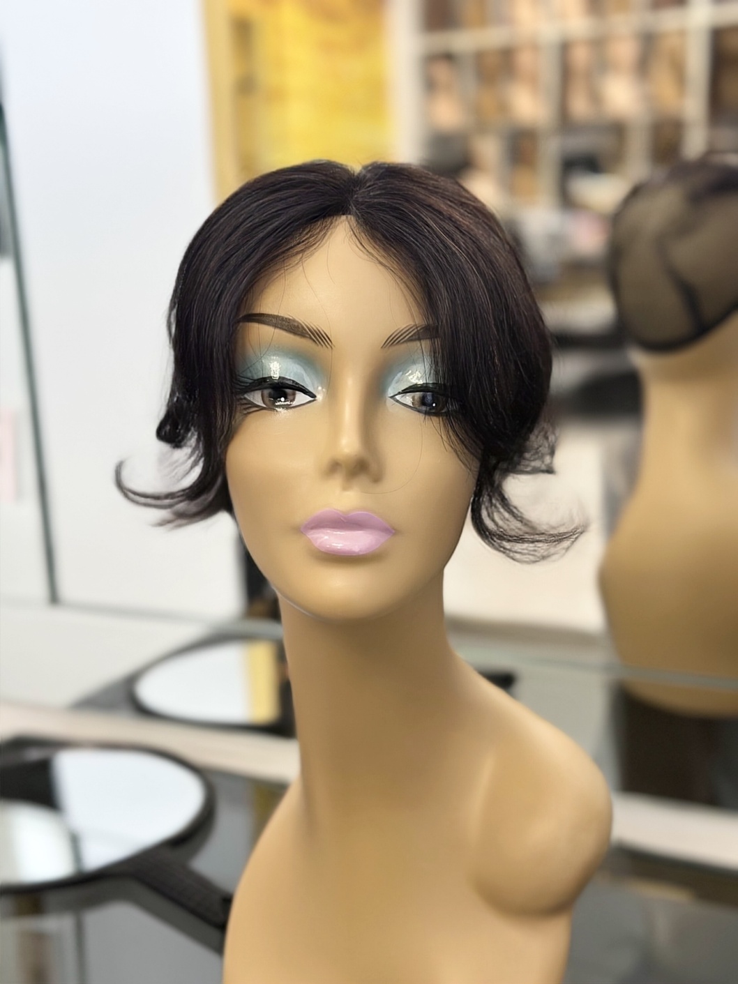 Mesa Partiala pentru Contouring Saten Inchis - Extensii de par București